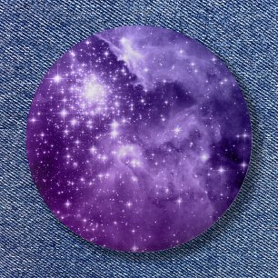 Lila Zauberstars Button