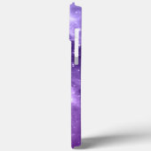 Lila Zauberstars Case-Mate iPhone Hülle (Rückseite / Links)