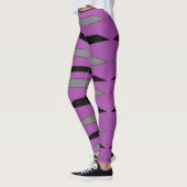 Lila Zebra Legging Leggings (Links)