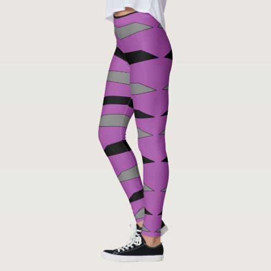 Lila Zebra Legging Leggings (Links)