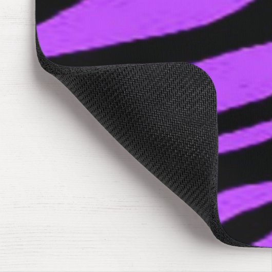 lila Zebra Mousepad (Ecke)