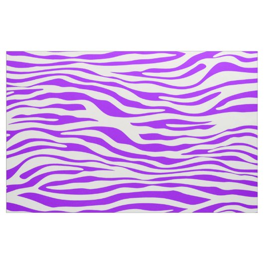 Lila Zebra-Streifen Stoff (Yard (91,4 cm))