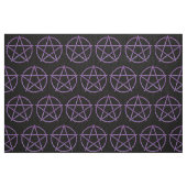 Lila ZebraPentagram Stoff (Fat Quarter (45,7 x 55,9 cm))