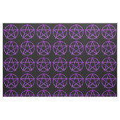 Lila ZebraPentagram Stoff (Fat Quarter (45,7 x 55,9 cm))