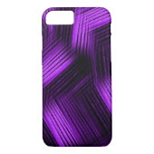 Lila zeitgenössisch Abstrakt Case-Mate iPhone Hülle (Rückseite)