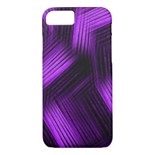 Lila zeitgenössisch Abstrakt Case-Mate iPhone Hülle