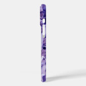 Lila zerkleinertes Papierfoto Case-Mate iPhone Hülle (Rückseite / Links)