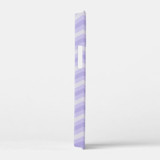 Lila Zickzack gemusterter individuelle Name Case-Mate iPhone Hülle (Rückseite / Rechts)