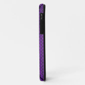 Lila Zickzack Holzmuster Case-Mate iPhone Hülle (Hinten/Links)