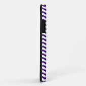 Lila Zickzack Streifen-Volleyball iPhone 5 Kasten Case-Mate iPhone Hülle (Hinten/Rechts)