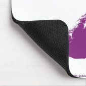 Lila Ziege Mousepad (Ecke)