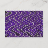 lila Ziegelsteine Visitenkarte (Rückseite)