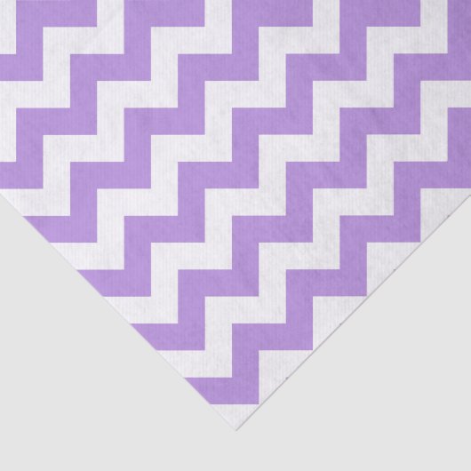 Lila Zigzag, Lila Zickzack, geometrisches Muster Seidenpapier (Ausschnitt)