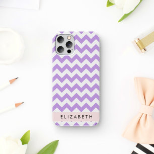 Lila Zigzag, Lila Zickzack, Ihr Name Case-Mate iPhone Hülle