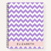 Lila Zigzag, Lila Zickzack, Ihr Name Notizblock (Vorderseite)