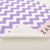 Lila Zigzag, Lila Zickzack, Ihr Name Sherpadecke (3/4)