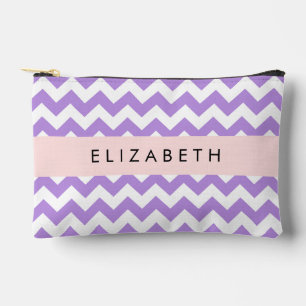 Lila Zigzag, Lila Zickzack, Ihr Name Zubehörtasche