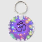 lila Zimmer Schlüsselanhänger (Vorderseite)