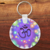 lila Zimmer Schlüsselanhänger (Vorderseite)