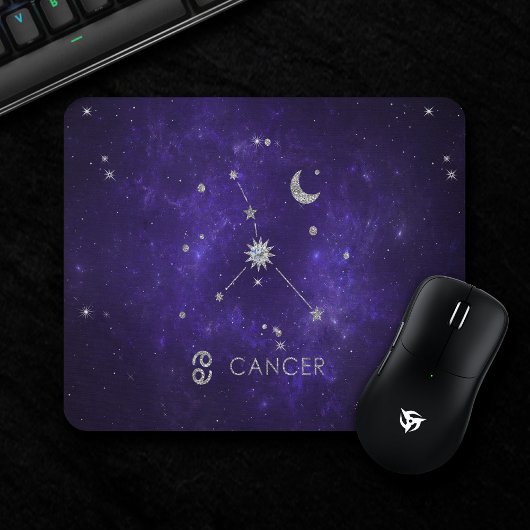 Lila Zodiakarzinom | Kosmisches Astrologie Horosko Mousepad