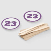 lila Zollnummer Fächer (Non-assembled)