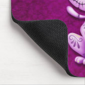 Lila Zombie-Zuckerkätzchen Mousepad (Ecke)
