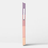 Lila zu gelber Farbkombination Gradient Case-Mate iPhone Hülle (Rückseite / Links)