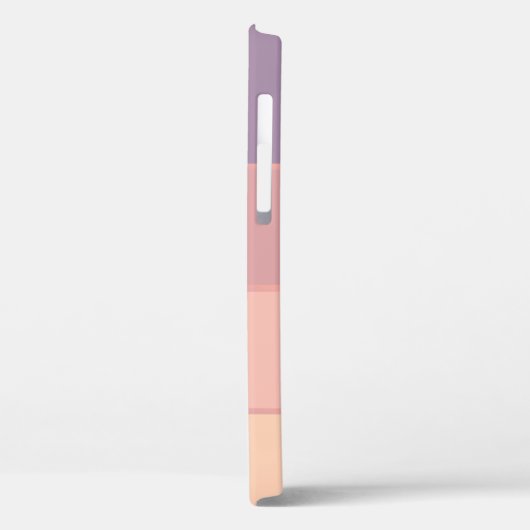 Lila zu gelber Farbkombination Gradient Case-Mate iPhone Hülle (Rückseite / Links)