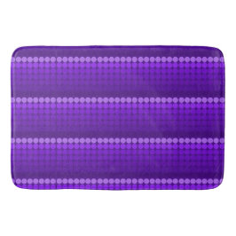 lila zu lilac Mod dots Kreisen des mittleren Jahrh Badematte