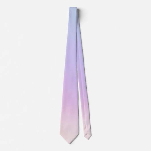Lila zu Rosa verlaufende Krawatte Soft Paste (Vorderseite)