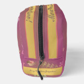 Lila Zubehör für den Weihnachtsmann Waschbeutel (Rechts)