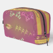 Lila Zubehör für den Weihnachtsmann Waschbeutel (Rechte Ecke)