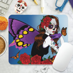 Lila Zuckerkulöhe Mousepad