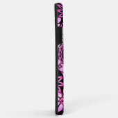 Lila Zuckerschädel Case-Mate iPhone Hülle (Hinten/Rechts)