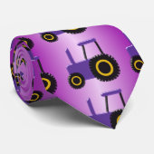 Lila Zugmaschine Krawatte (Gerollt)