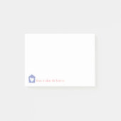 Lila Zuhause ist, wo das Herz Notizen ist (Vorderseite)