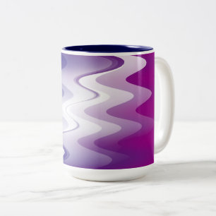 Lila Zweifarbige Tasse