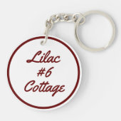 Lilac #6, Days Hütten Schlüsselanhänger (Rückseite)