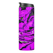 Lilac abstrakt thermosbecher (Nach rechts gedreht)