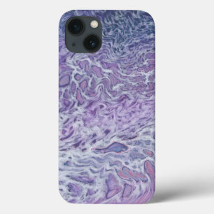 Lilac Akrylic Posing Abstrakt Fluid Art Case-Mate iPhone Hülle