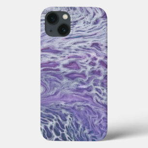 Lilac Akrylic Posing Abstrakt Fluid Art Case-Mate iPhone Hülle