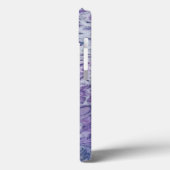 Lilac Akrylic Posing Abstrakt Fluid Art Case-Mate iPhone Hülle (Rückseite / Links)