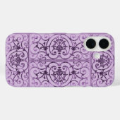 Lilac-Blättermuster Case-Mate iPhone Hülle (Rückseite (Horizontal))