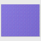 Lilac Bliss Birthday Wrapping Paper Geschenkpapier (Flach)