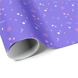 Lilac Bliss Birthday Wrapping Paper Geschenkpapier
