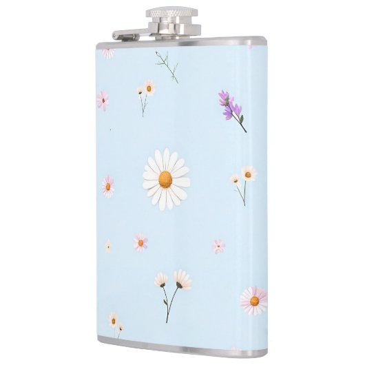 Lilac Bloomlets  Flachmann (Links)