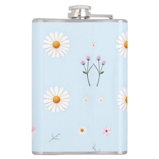 Lilac Bloomlets  Flachmann (Rückseite)