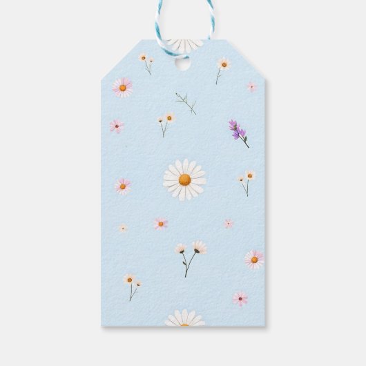 Lilac Bloomlets  Geschenkanhänger (Rückseite)