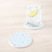 Lilac Bloomlets  Getränkeuntersetzer (Seite)