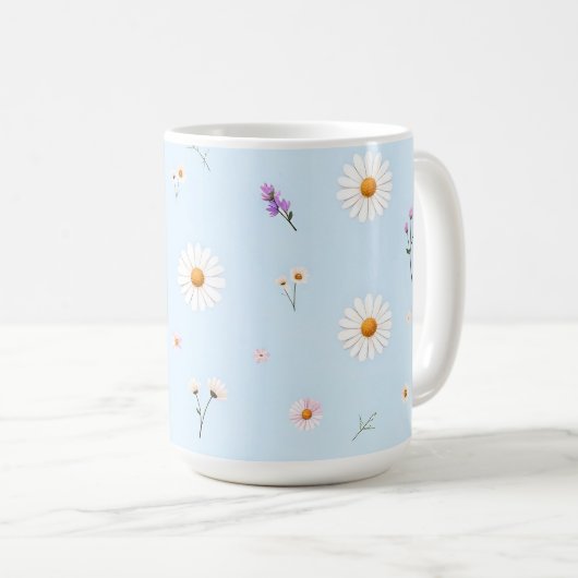 Lilac Bloomlets Kaffeetasse (VorderseiteRechts)